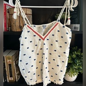 Aerie M bohemian cotton cami